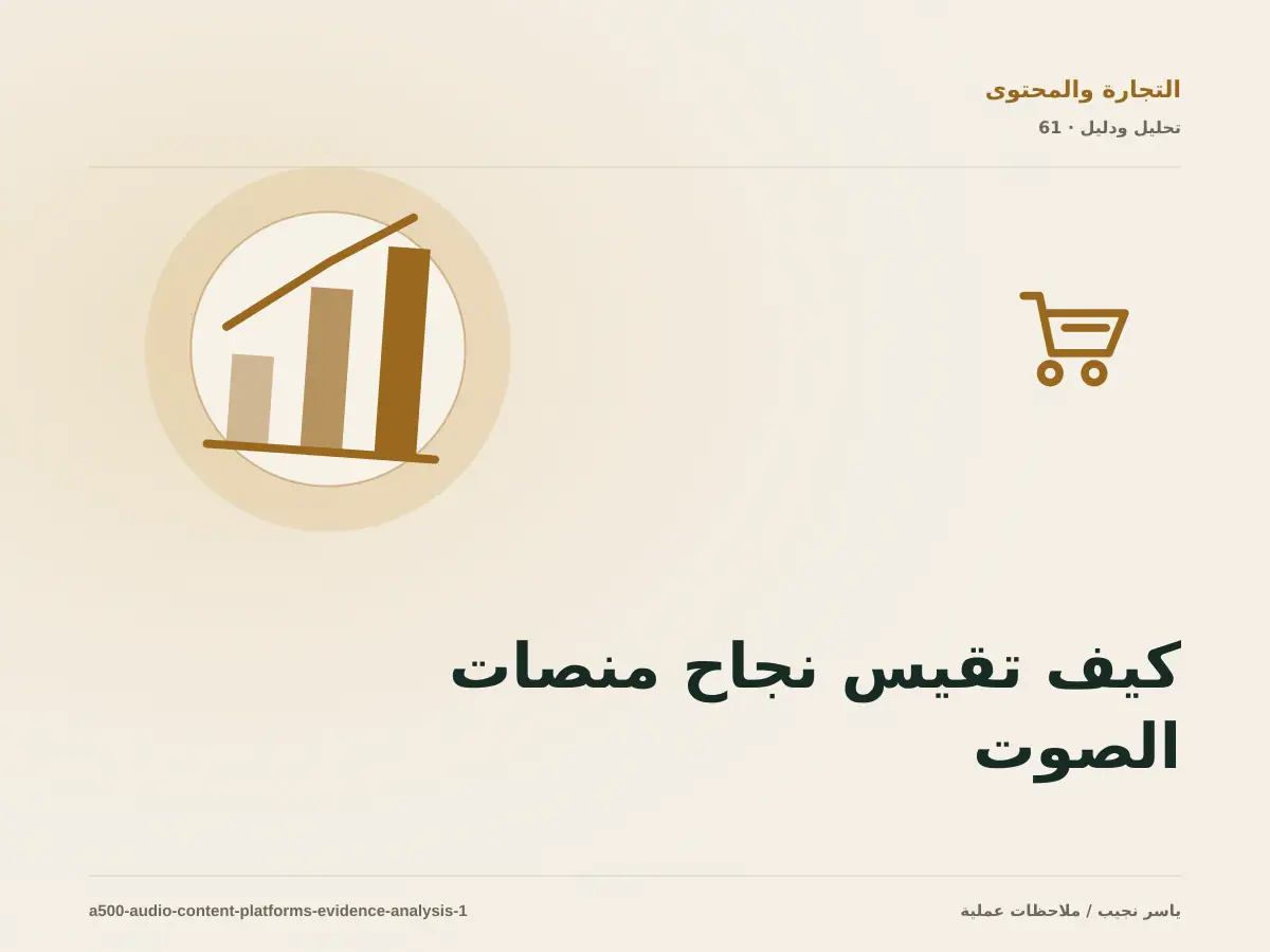 كيف تقيس نجاح منصات الصوت والبث على WordPress؟ أدلة قابلة للمراجعة