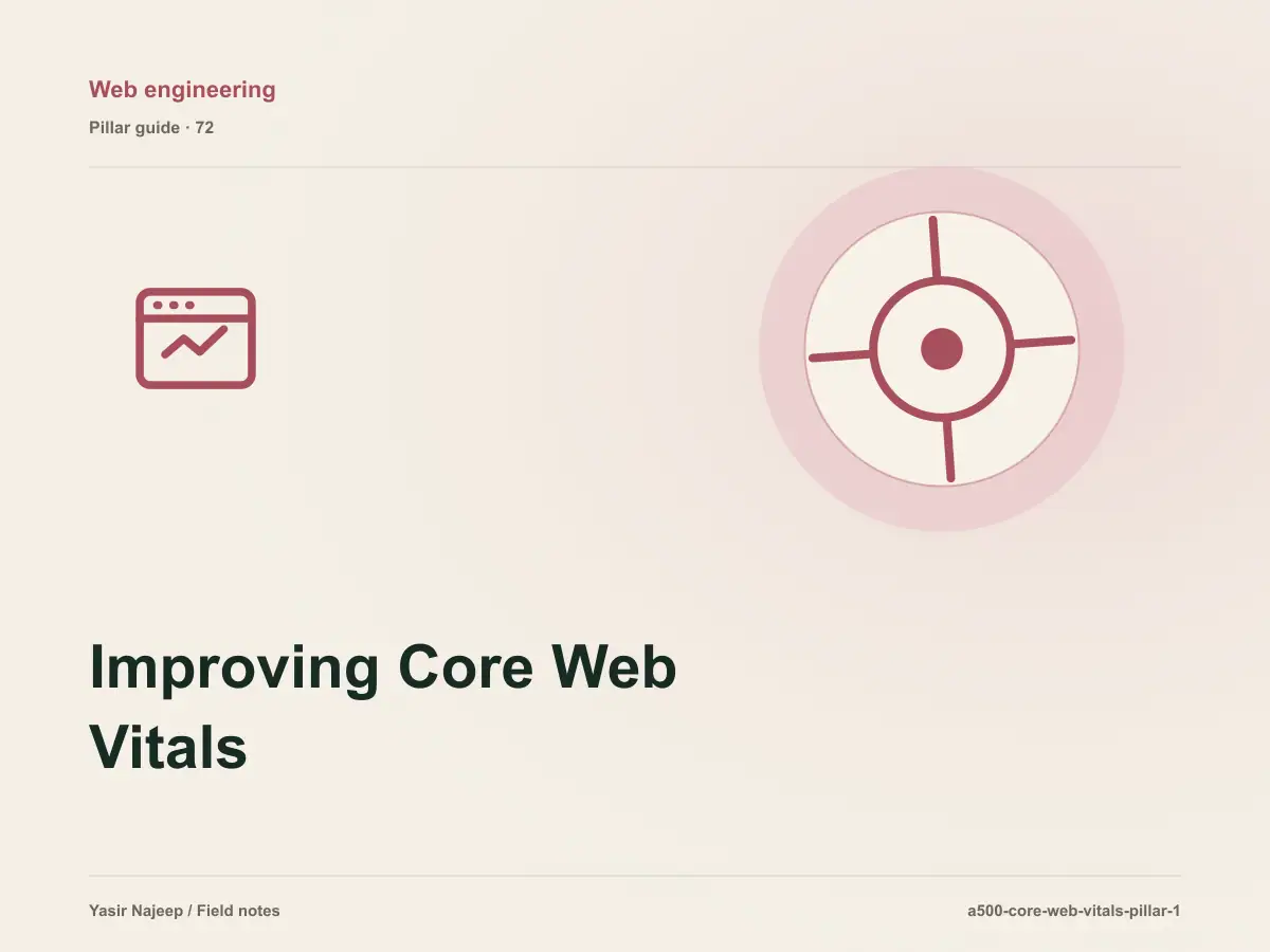 Improving Core Web Vitals: from requirements to reliable operation