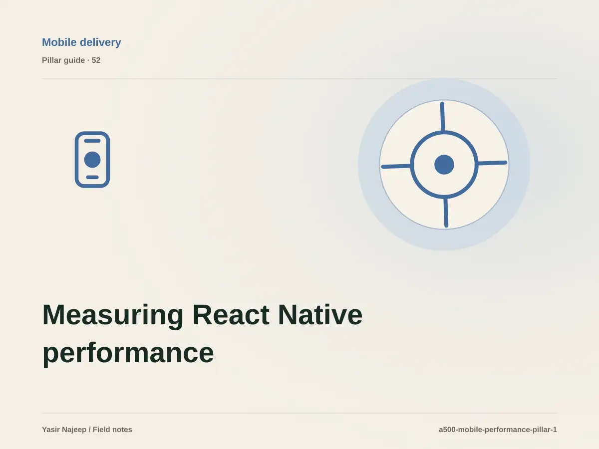 Measuring React Native performance: from requirements to reliable operation