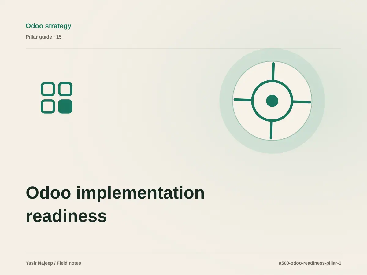 Odoo implementation readiness: from requirements to reliable operation