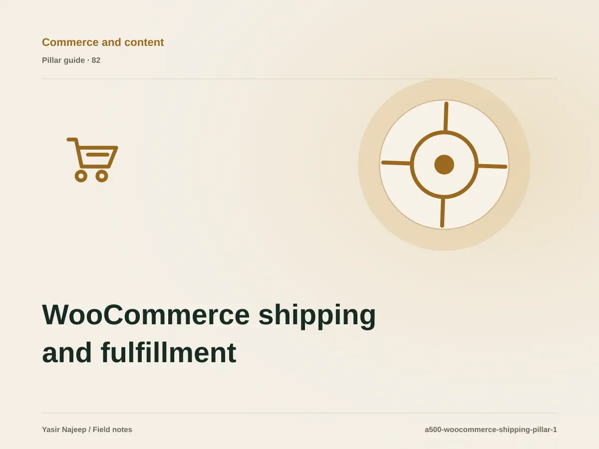 WooCommerce shipping and fulfillment: from requirements to reliable operation