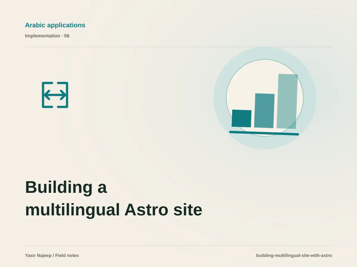 Building a multilingual Astro site without fake translations