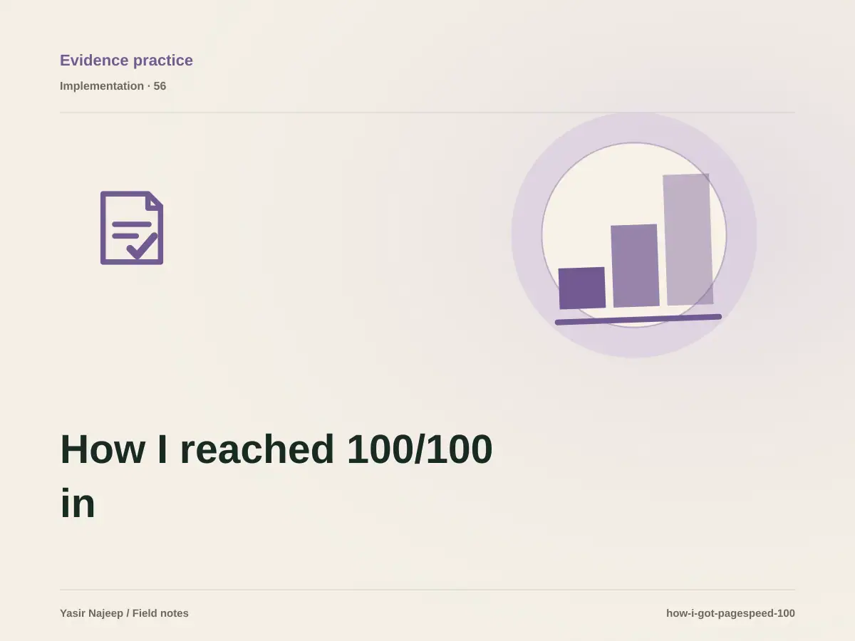 How I reached 100/100 in PageSpeed Insights without flattening the design