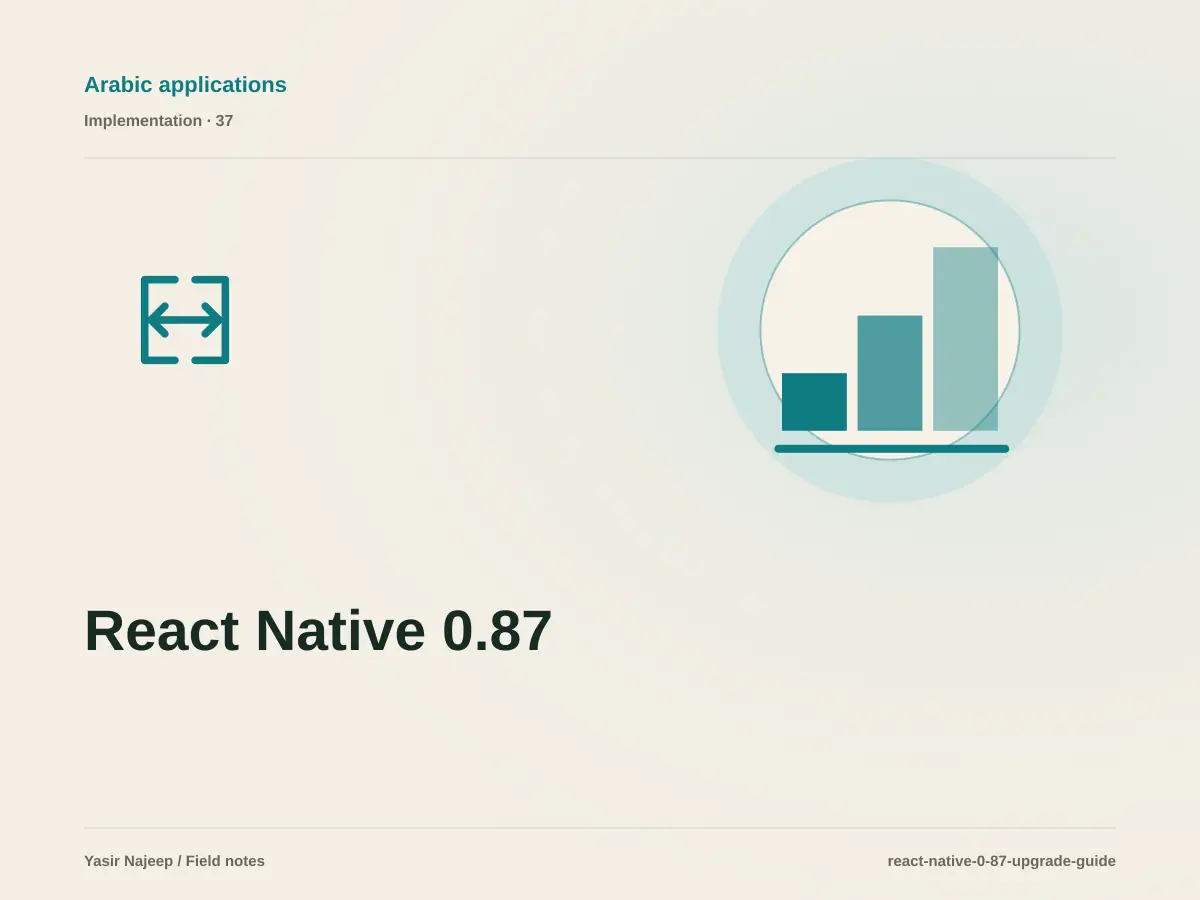 React Native 0.87: Strict TypeScript, AGP 9, and SwiftPM upgrade guide