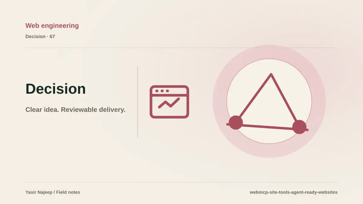 WebMCP and site tools: should you make your website agent-ready now?