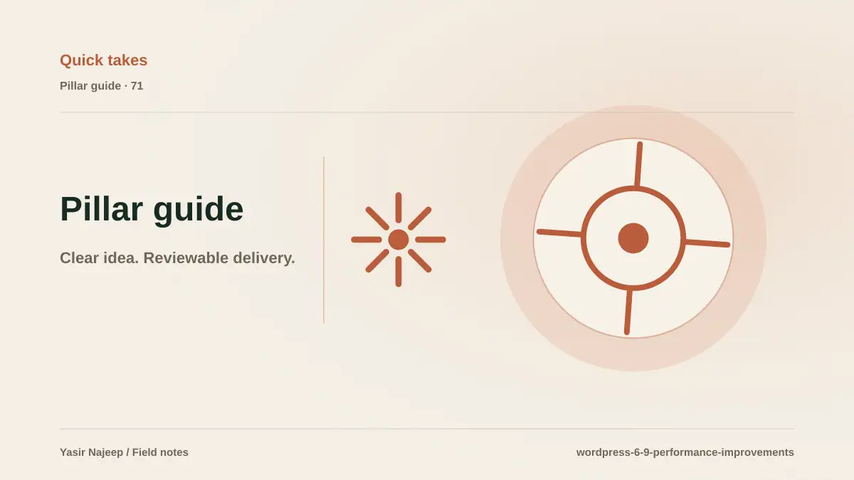 WordPress 6.9 performance improvements without another plugin