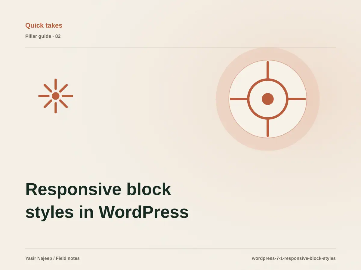 Responsive block styles in WordPress 7.1