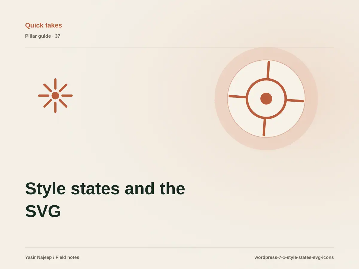 Style states and the SVG Icon API