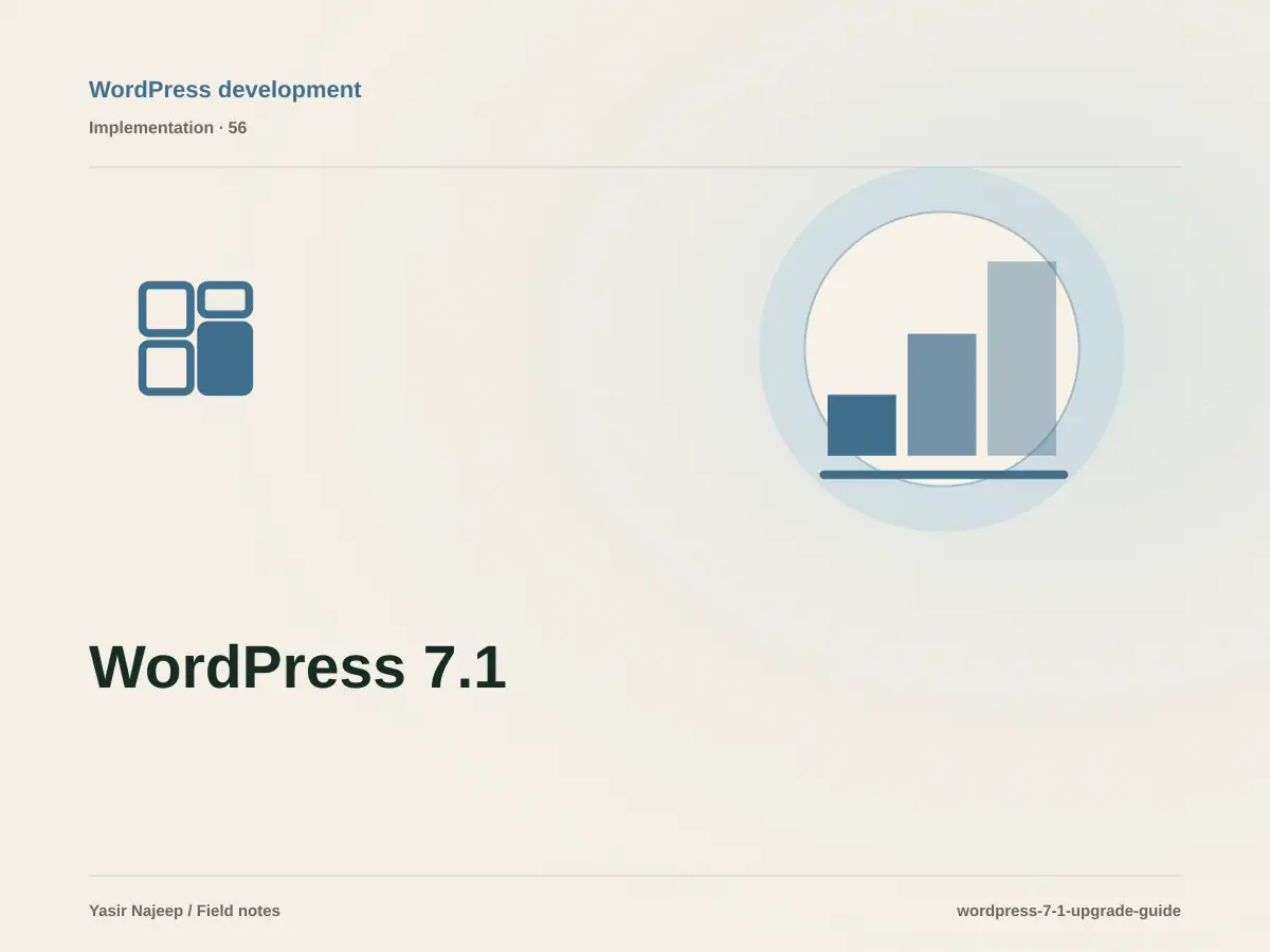 WordPress 7.1: what changed and how to upgrade safely
