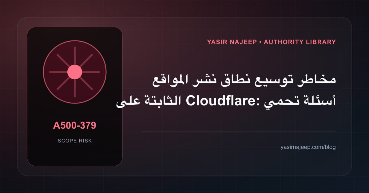 مخاطر توسيع نطاق نشر المواقع الثابتة على Cloudflare: أسئلة تحمي الميزانية