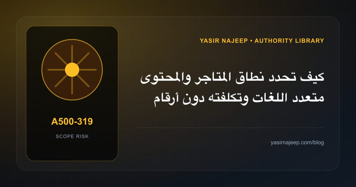 تقدير العمل المطلوب في المتاجر والمحتوى متعدد اللغات دون أرقام مضللة