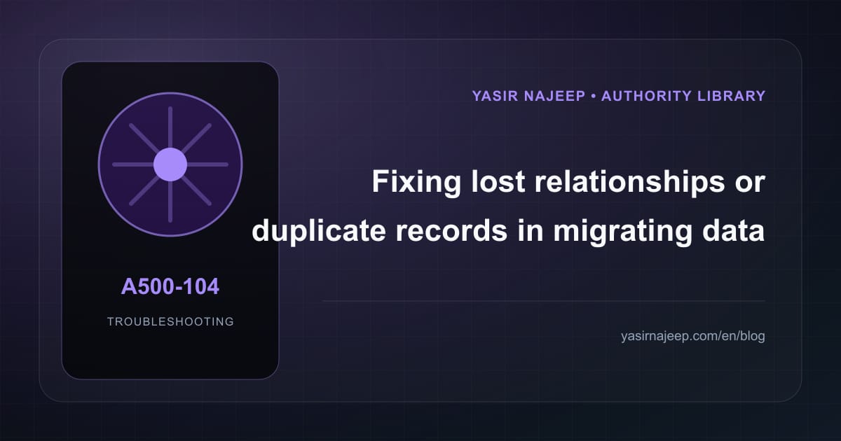 Migrating data into Odoo failures: find the cause instead of masking the symptom