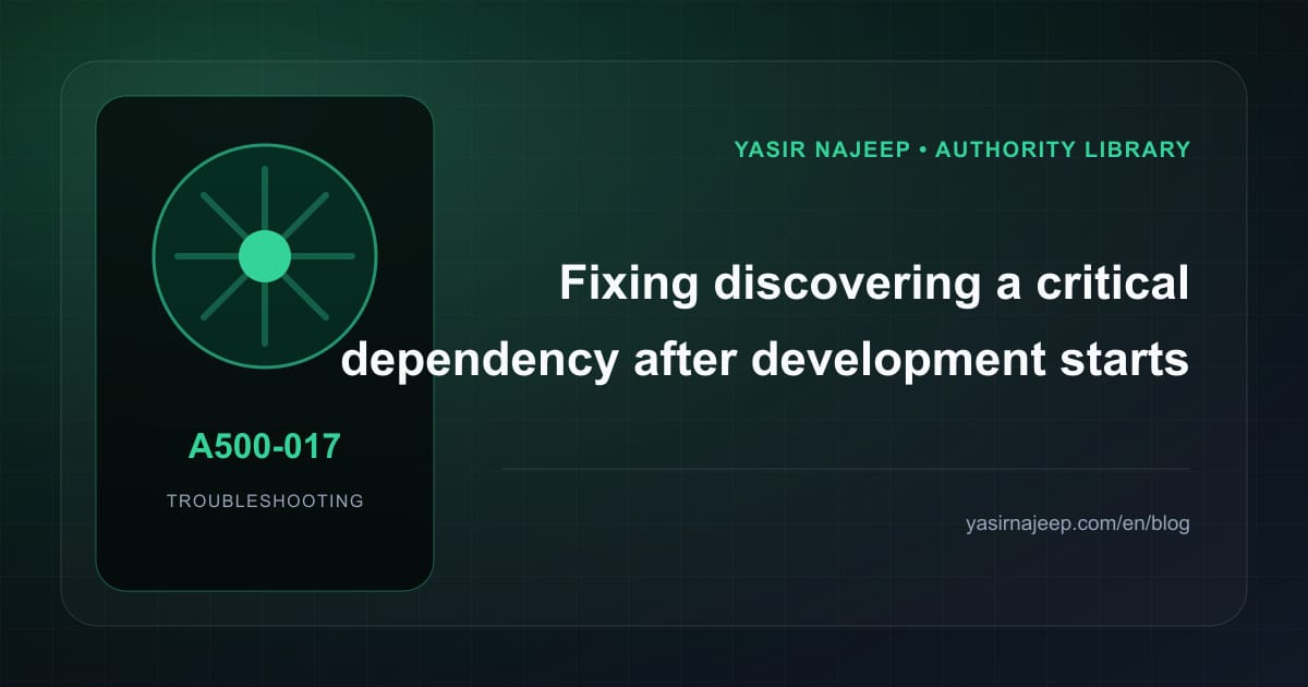Choosing Odoo Community or Enterprise failures: find the cause instead of masking the symptom
