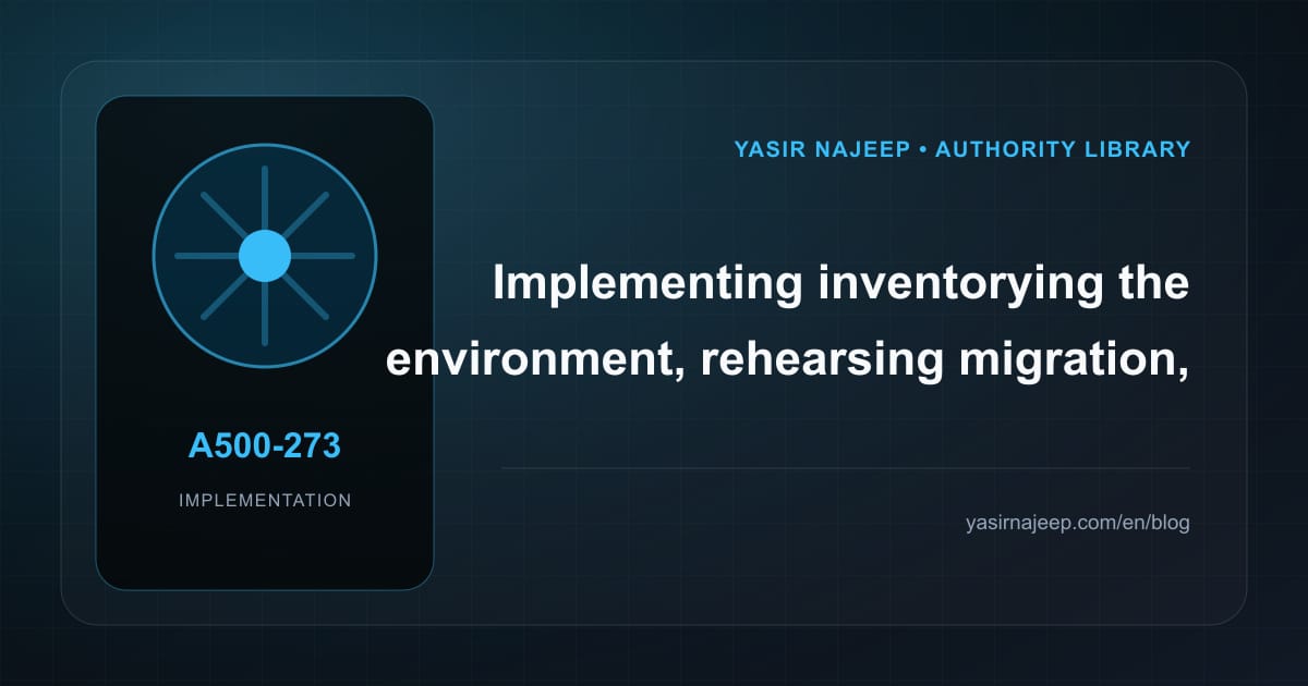 Inventorying the environment, rehearsing migration, and preparing rollback for WordPress maintenance and migration: a testable workflow