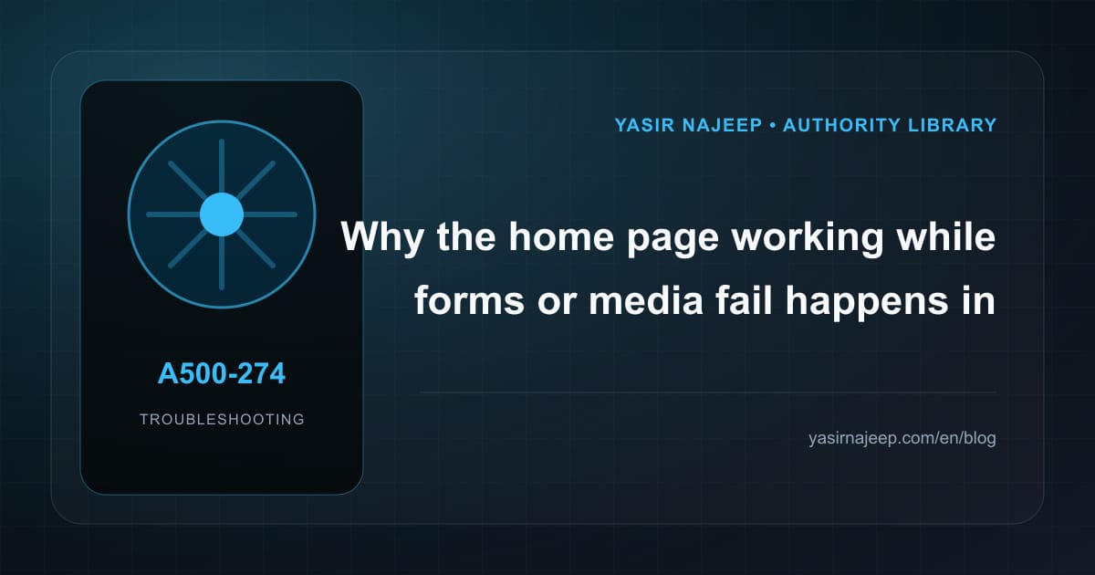 Troubleshooting WordPress maintenance and migration: reproduce the failure before changing code